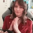 AerithClap emote for Discord