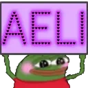 AeliCheer emote for Discord