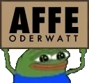 affePeepo animated emote for Discord, Twitch and Slack