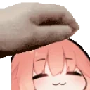 AGGRESSIVELYPETTHEHOG emote for Discord