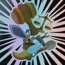 AHOLOWILDCARD emote for Discord