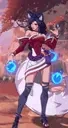 Ahri emote for Discord