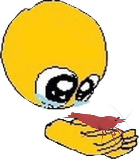 ShrimpMyBeloved emote for Discord