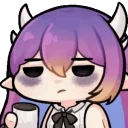 aAkariteruTIRED emote for Discord