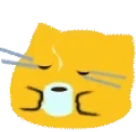 ablobcatcoffee emote for Discord
