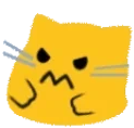 ablobcatgrumpy emote for Discord