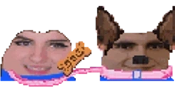 AbbyFeedsFfakaDog emote for Discord