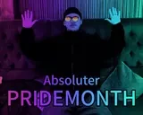 AbsoluterPridemonth emote for Discord