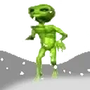 AlienSnow emote for Discord