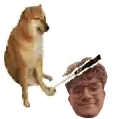 alessi149bonkdoge emote for Discord