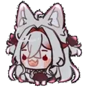 alaskaChibiDance emote for Discord