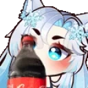 alanacokeshakey emote for Discord