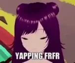 AllieYapping emote for Discord