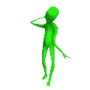 AlienPls emote for Discord