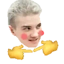 AlohaShy emote for Discord