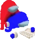 AmongUsGayEggs animated emote for Discord, Twitch and Slack