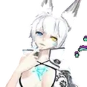 AikaThink emote for Discord