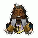 Akshan emote for Discord