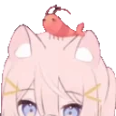 akuShrimpie emote for Discord