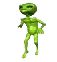 AlienPls emote for Discord
