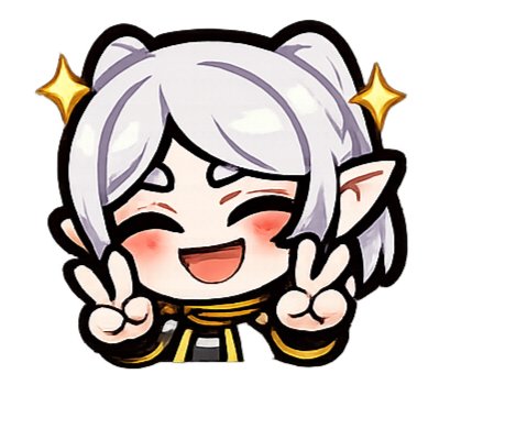 happy_frieren emote for Discord