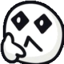 akyThinking emote for Discord