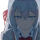 alyaKiss emote for Discord