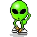 AlienVibe emote for Discord