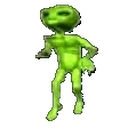 AlienPls emote for Discord