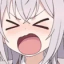 alyaMalding emote for Discord