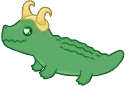 AlligatorLoki emote for Discord