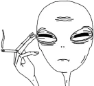 AlienHuh emote for Discord