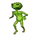 AlienPls animated emote for Discord, Twitch and Slack