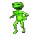 AlienPlsButSpinning emote for Discord