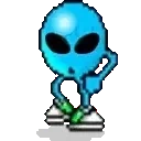 AlienVibe emote for Discord