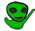 AlienPls9 emote for Discord