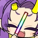 ariLightSticks emote for Discord