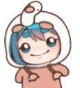 ariaWobble emote for Discord