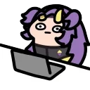 ariHeadbash emote for Discord