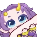 ariChomp emote for Discord