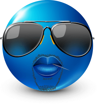 blueemoji_cool emote for Discord