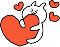 BunnyHeart emote for Discord