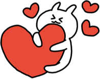 BunnyHeart emote for Discord