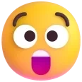 astonishedface emote for Discord