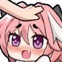 astolfoPats emote for Discord