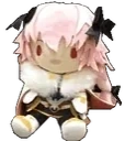 AstolfoPlushShake emote for Discord