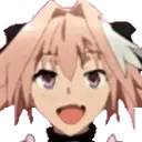 AstolfoHappy emote for Discord