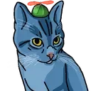 aSeriuscat emote for Discord