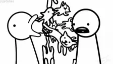 ASDFCats emote for Discord