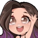 AshleighKayHello emote for Discord